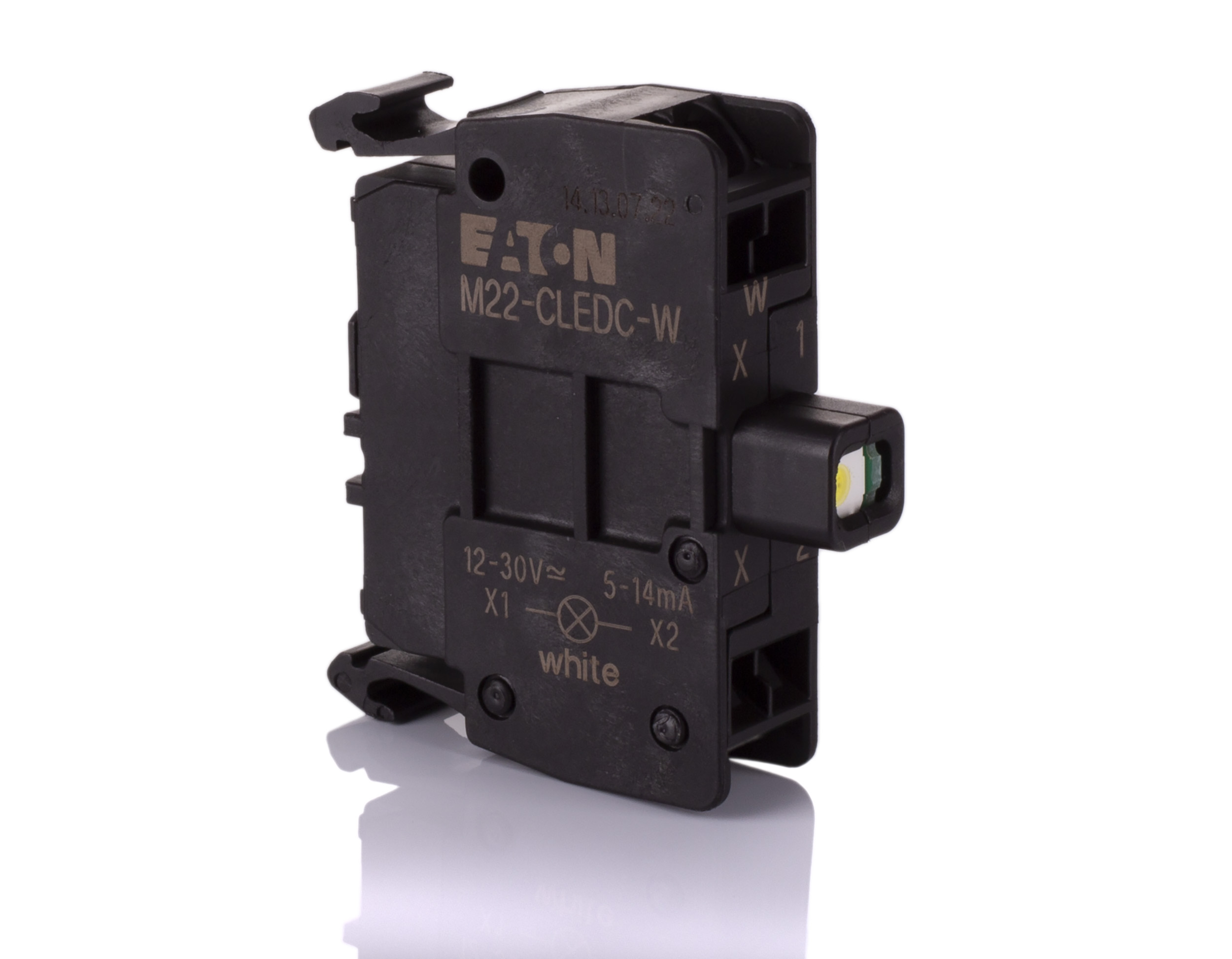Eaton RMQ Titan M22 Series Light Block, 12 → 30V ac/dc, White Light