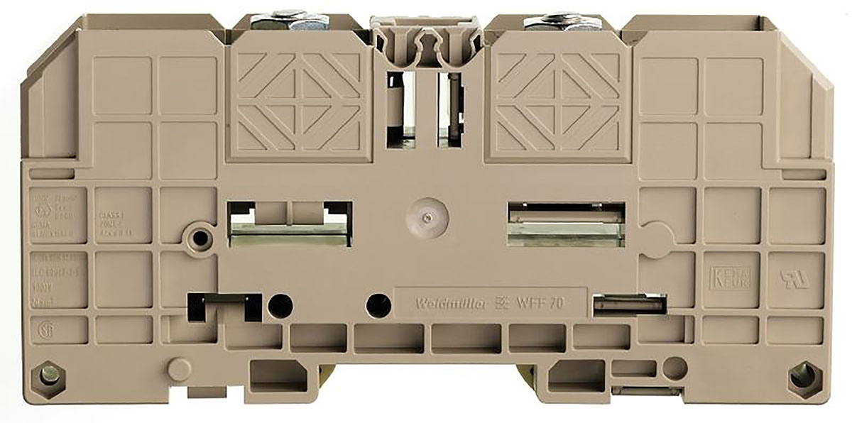 Weidmuller 1029400000 WFF Series Beige, Screw Termination