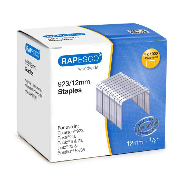 Rapesco 12mm Staples