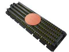 Samtec SEAM Series Straight Surface PCB Header, 400 Contact(s), 1.27 mm Pitch, 8 Row, Shrouded