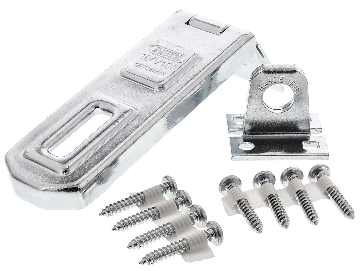 ABUS Steel Hasp & Staple, 100 x 35mm, 11mm