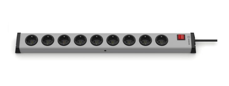 Bodo Ehmann Type F - German Schuko 9 Gang Power Distribution Unit, 1.5m Cable, 16A, 250 V