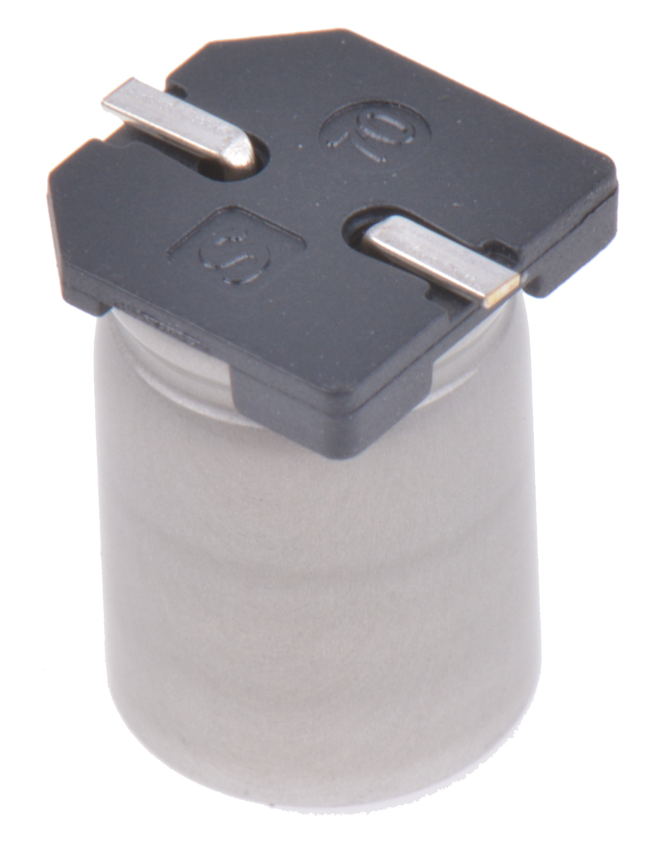 Panasonic 47μF Surface Mount Polymer Capacitor, 25V dc