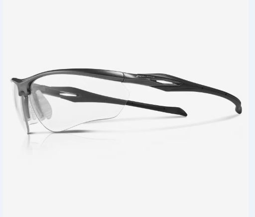 Riley CYPHER Anti-Mist UV Safety Glasses, Grey Polycarbonate Lens