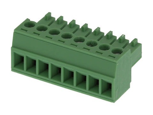 Molex 39500 Series Pluggable Terminal Block, 8-Contact, 3.5 mm Pitch, 1-Row