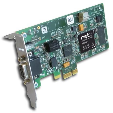Hilscher 1 Low Profile PCI Express D-sub, 9 Pin PCI Serial Card