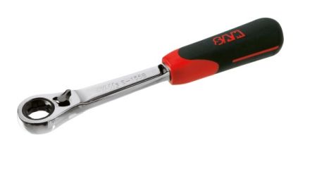 SAM 1/2 in Socket Wrench with Ratchet Handle, 230 mm Overall