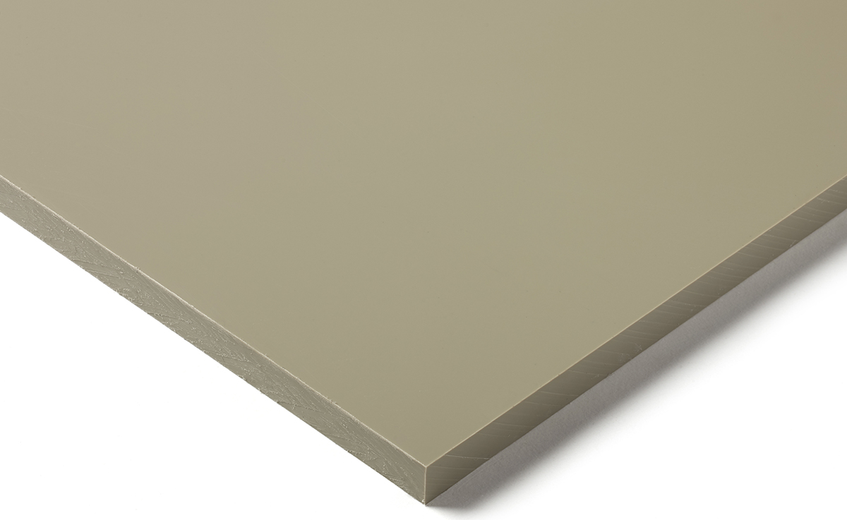 RS PRO Beige Plastic Sheet, 1000mm x 500mm x 25mm