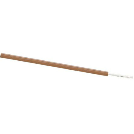 Lapp Brown 0.52 mm² Hook Up Wire, 22 AWG, 100m, PVC Insulation, 4160103