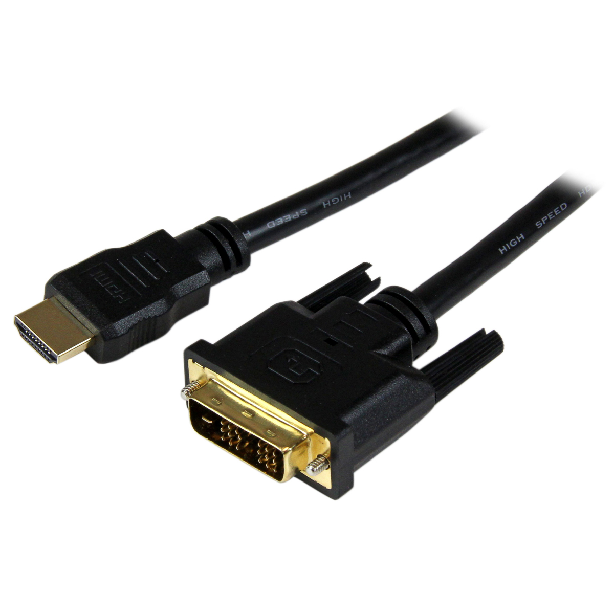 StarTech.com, 1.5m Male HDMI to Male DVI-D Single Link High Speed 1920 x 1200