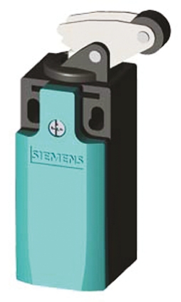 Siemens 3SE5 Series Roller Lever Limit Switch, NO/NC, Metal Housing