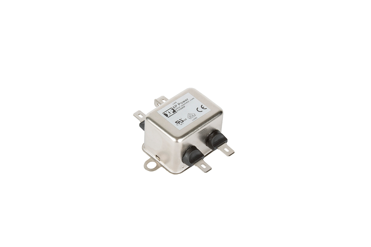 XP Power, FHSM 3A 264 V ac 0 → 400Hz, Chassis Mount EMI Filter, Quick Connect, Single Phase