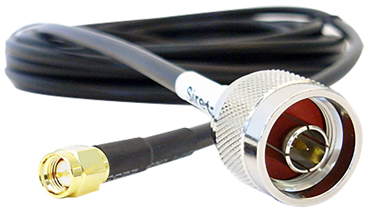 Siretta ASMR Series, 10 m, RF LLC200A Coaxial, Terminated 50 Ω