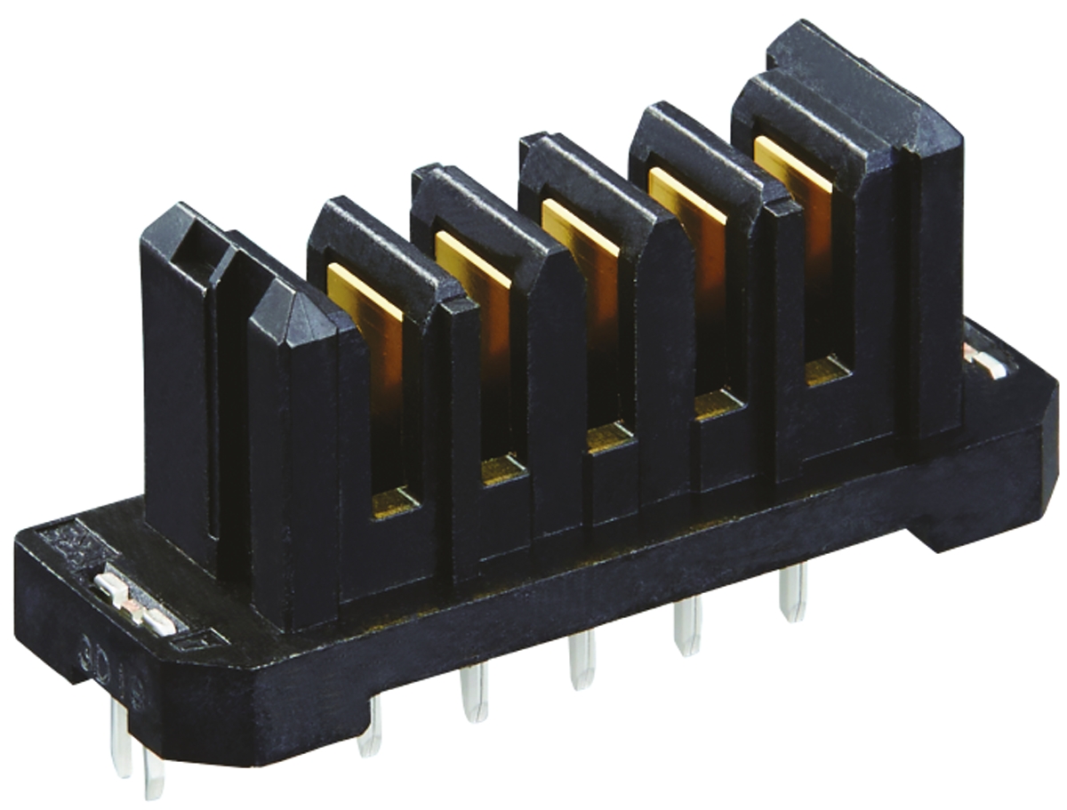 Hirose FunctionMAX FX30B Series Straight Through Hole PCB Header, 2 Contact(s), 3.81 mm Pitch, 1 Row, Shrouded