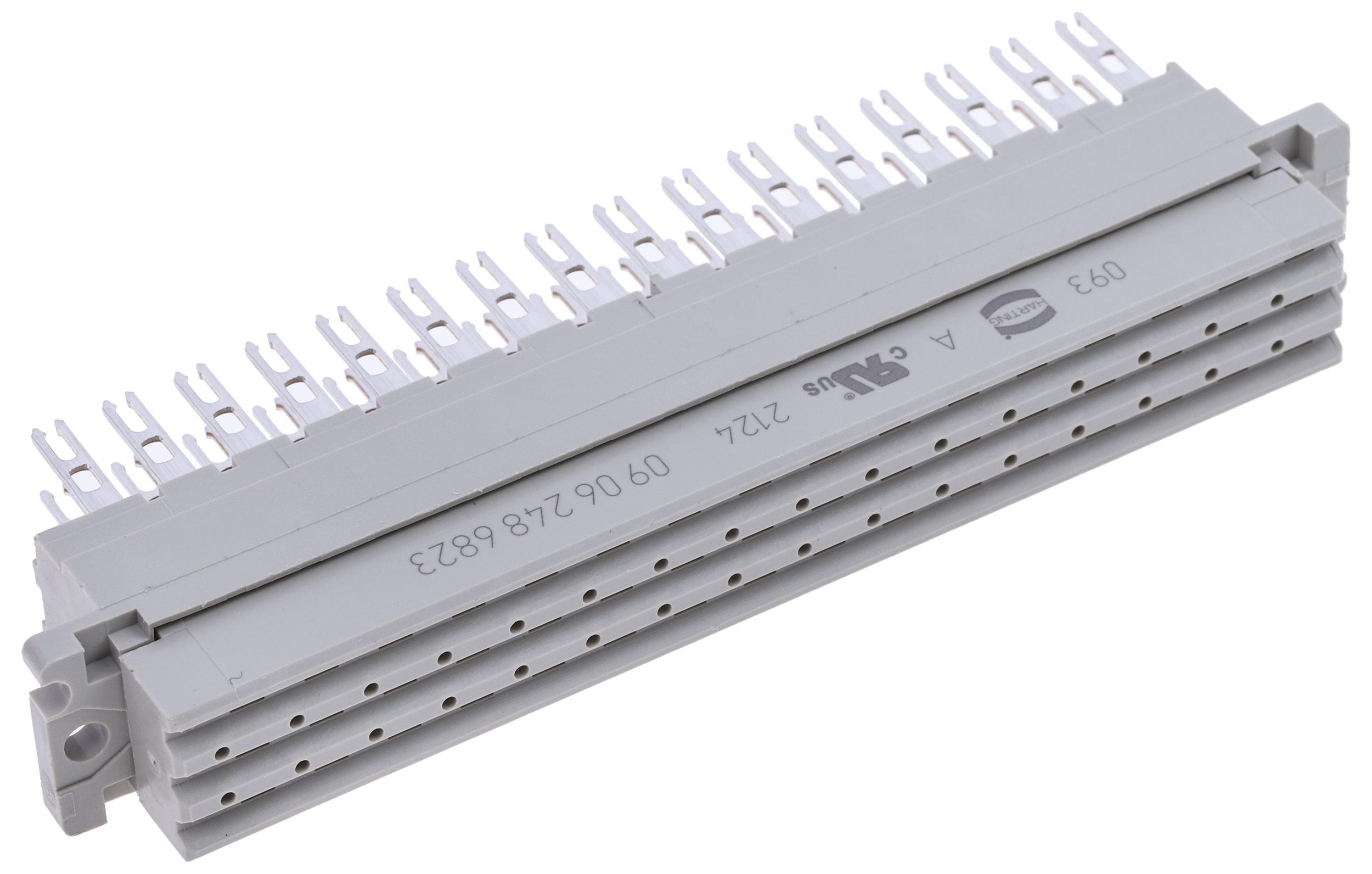 HARTING 48 Way 5.08mm Pitch, Type F Class C2, 3 Row, Straight DIN 41612 Connector, Socket