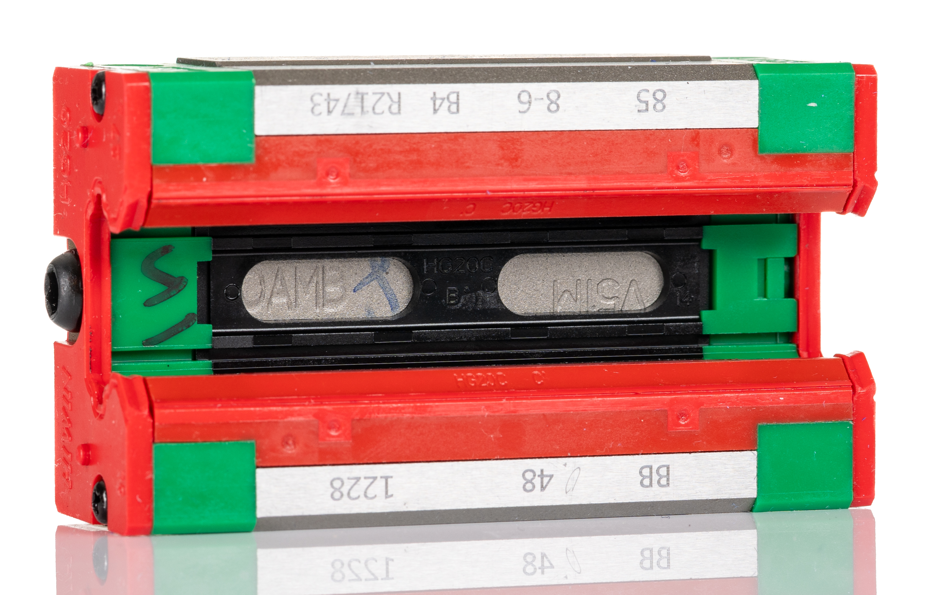 RS PRO Guide Block HGH, 17750N Dynamic Load, 20mm Rail Width