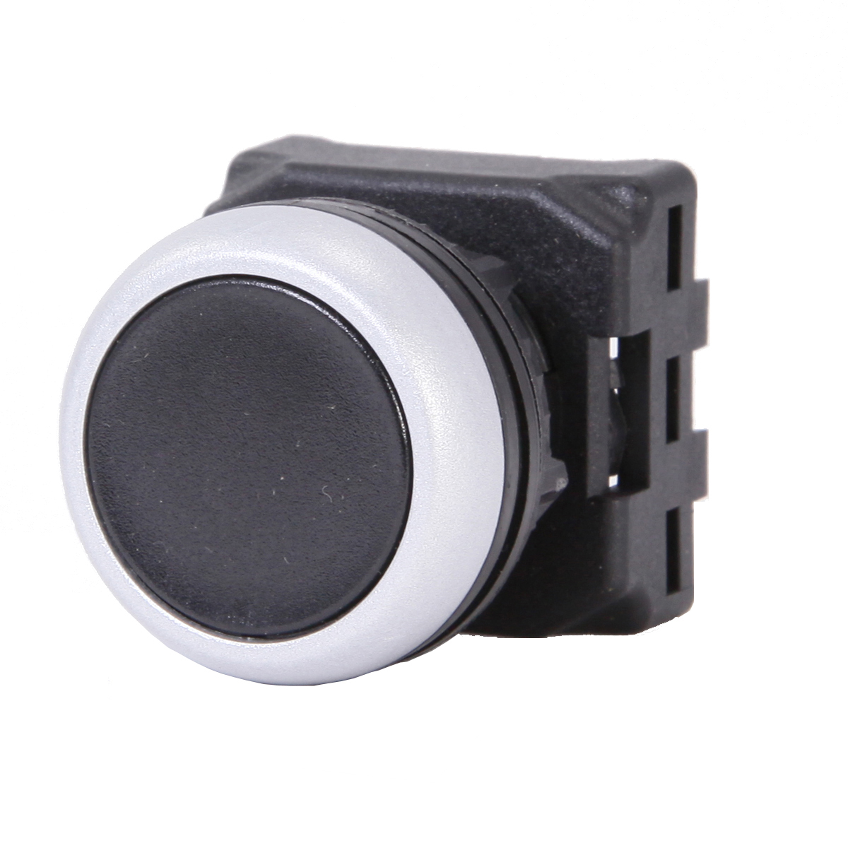 RS PRO Black Spring Return Push Button Head, 22mm Cutout, IP65