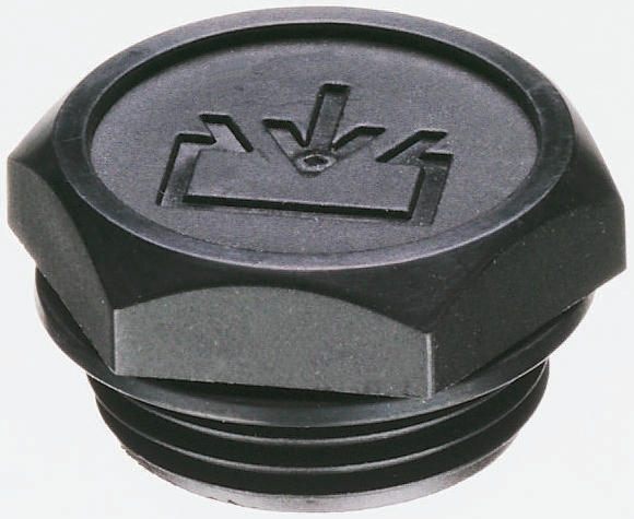 Elesa-Clayton, Glass Fibre Reinforced Plastic (GRP) Hydraulic Blanking Plug, Thread Size 1/2 in