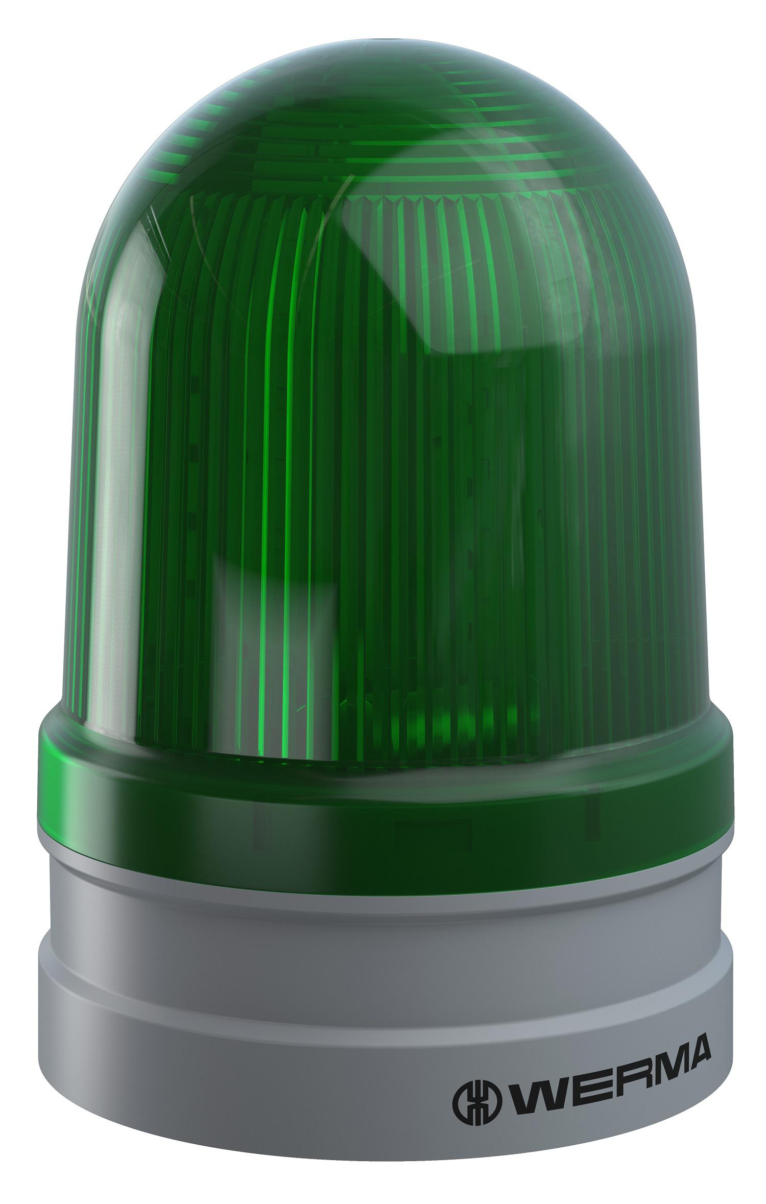 Werma 262 Series Green Rotating Light Module, 12 → 24 V, Multiple, LED Bulb