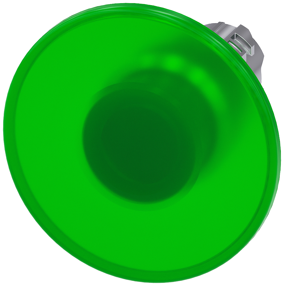 Siemens SIRIUS ACT 3SU10 Series Green Momentary Push Button Head, 22mm Cutout, IP66, IP67, IP69K