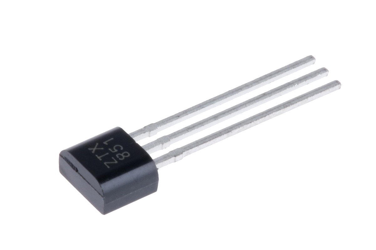 Diodes Inc ZTX851 NPN Transistor, 5 A, 60 V, 3-Pin TO-92