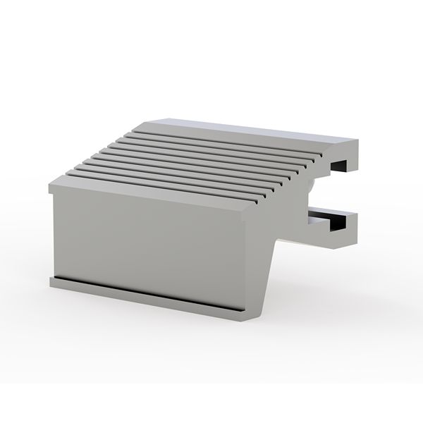 nVent SCHROFF 20809 Series Handle for Use with Front Panels, 10 Piece(s), 20.32 x 18.9mm