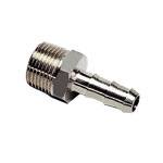 Legris LF3000 Series Straight Threaded Adaptor, R 3/4 Male to Push In 25 mm, Threaded-to-Tube Connection Style