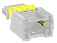 Molex, NSCC Automotive Connector Plug White Cable Mount 2 Way, Crimp Termination 98822-1020