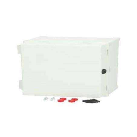 RS PRO Polycarbonate Wall Box, IP65, Viewing Window, 300 mm x 200 mm x 180mm