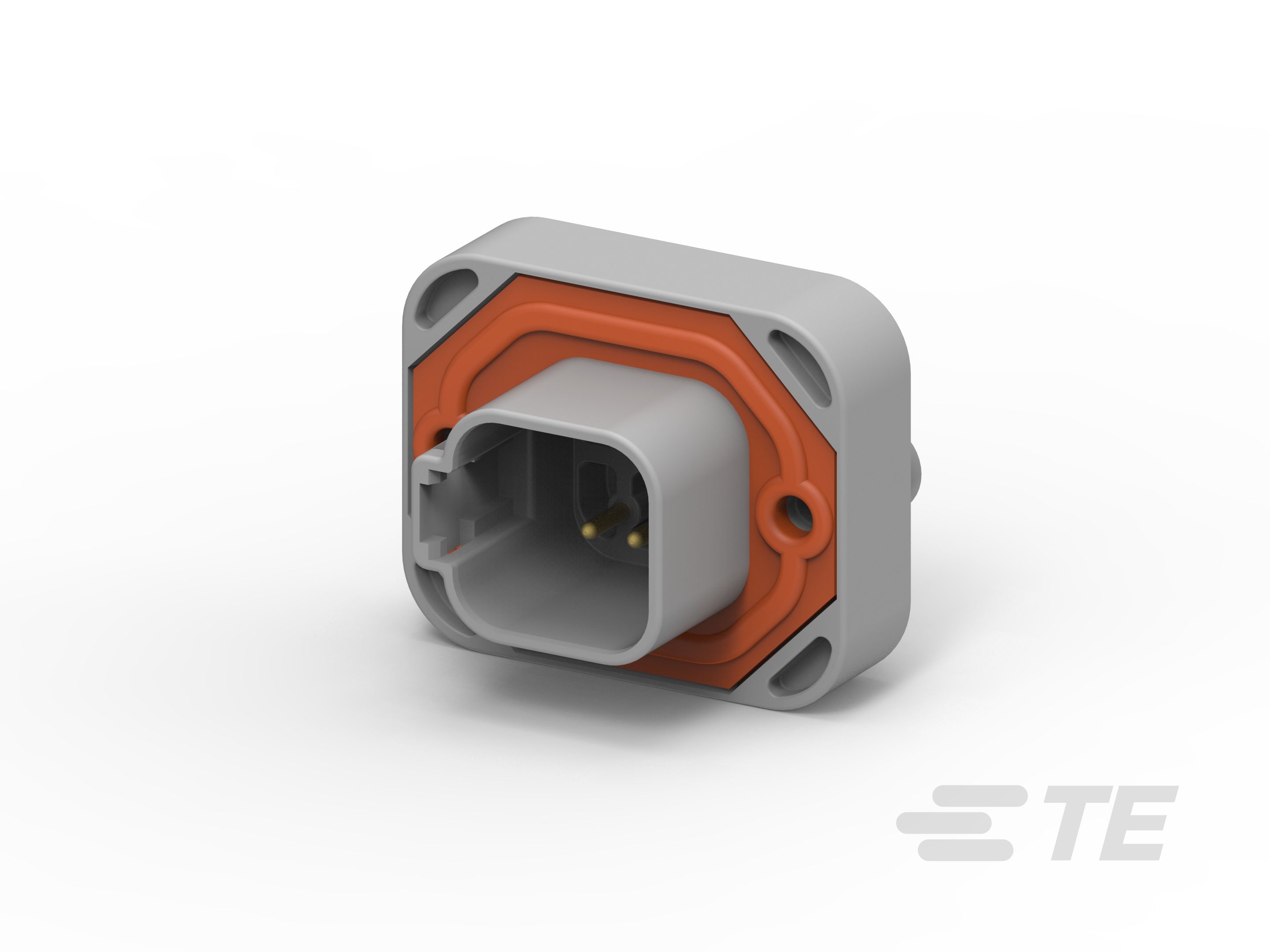 TE Connectivity, DEUTSCH DT Automotive Connector Plug Screw 6 Way, Solder Termination DT15-6P-GP01