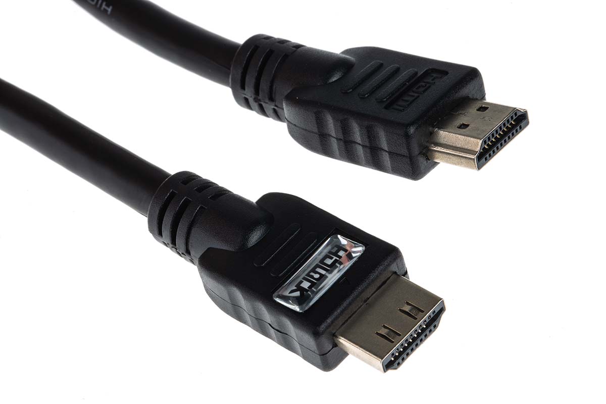 RS PRO, 5m Male HDMI to Male HDMI