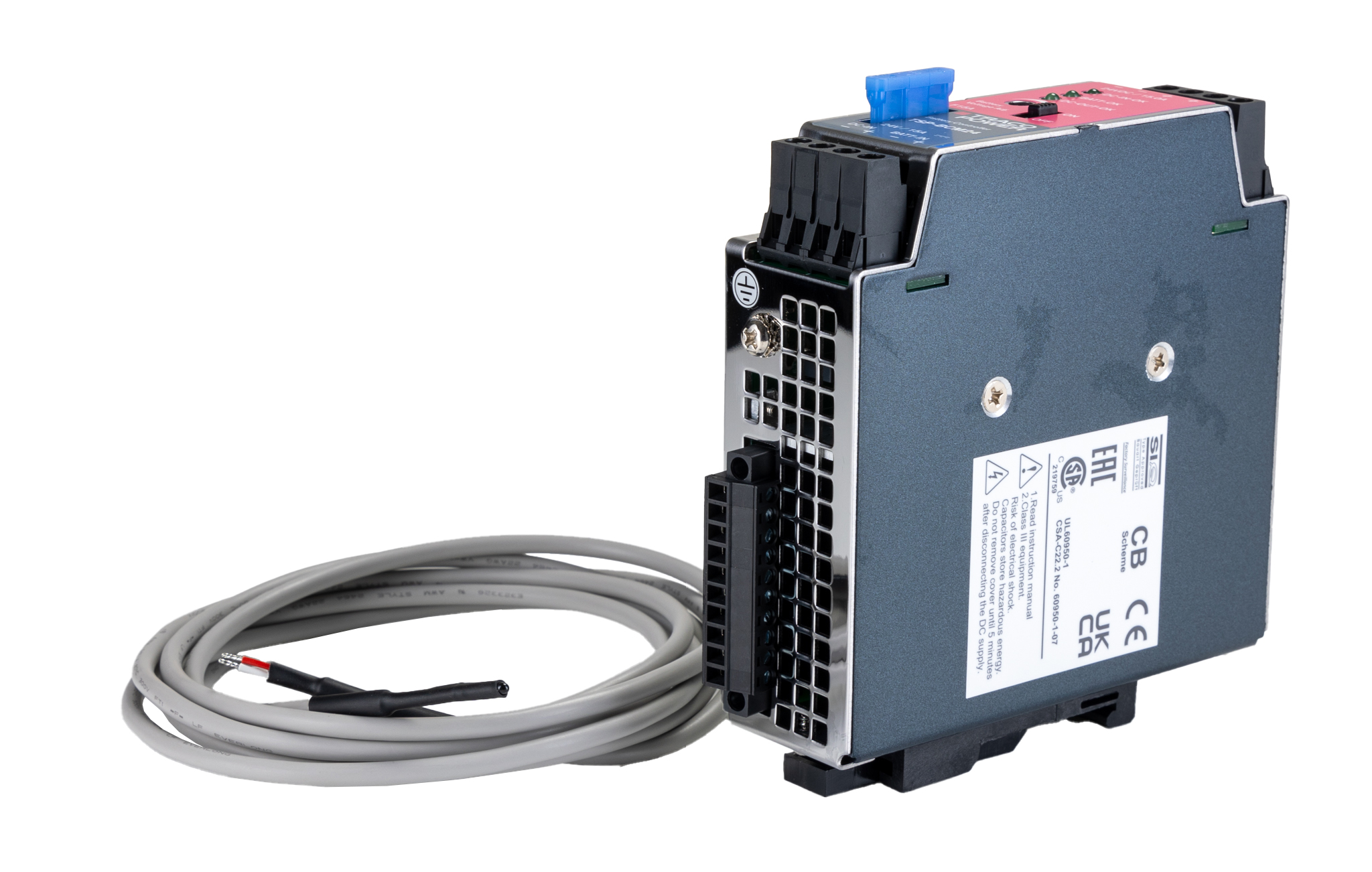 TRACOPOWER 24 → 28V dc Input DIN Rail Mount Battery Module (360W)
