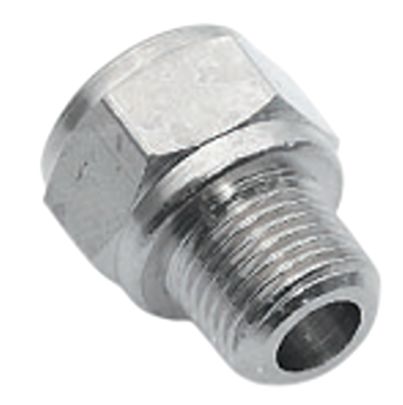 SMC FHM Series Elbow Fitting, R 1/8 to G 1/8, Threaded-to-Tube Connection Style, FHMF01-01