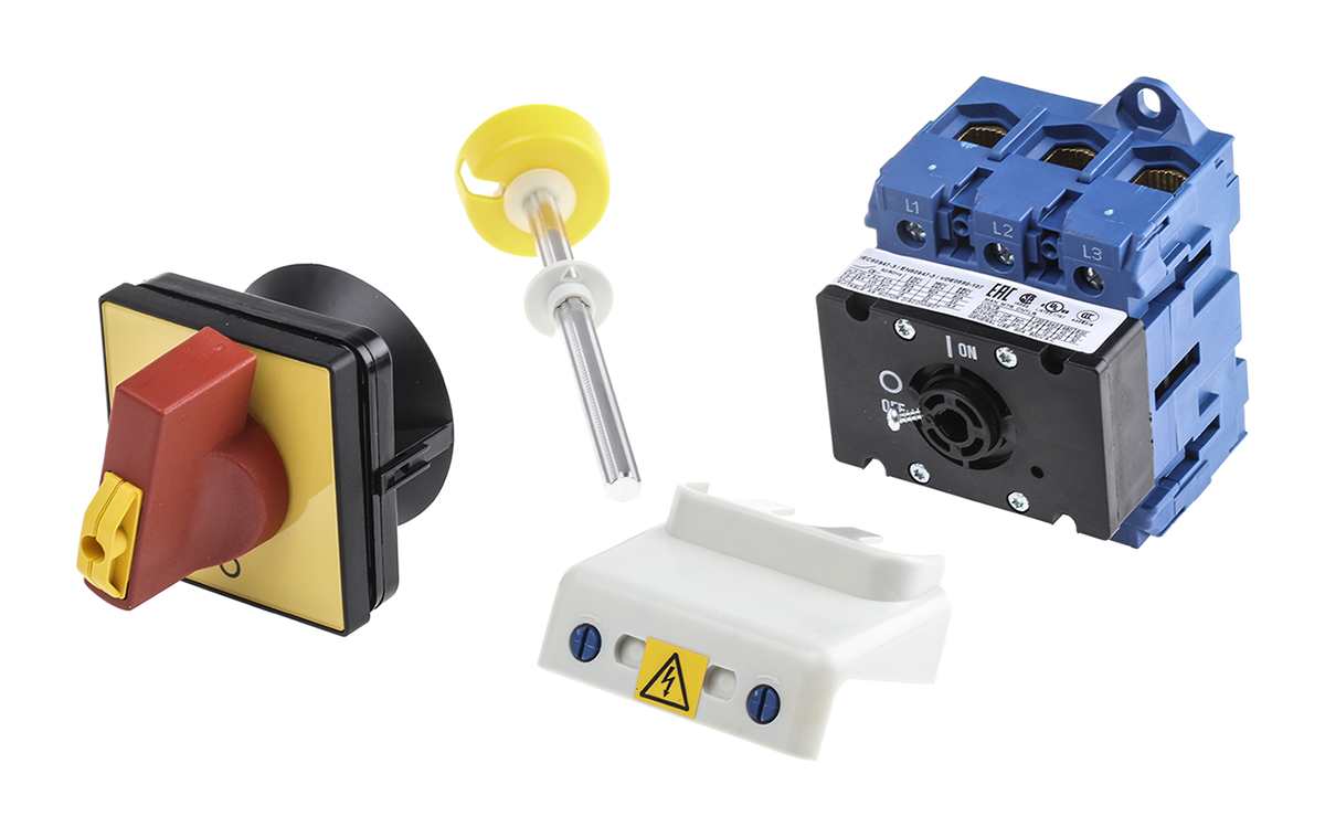 Kraus & Naimer 3P Pole Isolator Switch - 80A Maximum Current, 30kW Power Rating, IP65