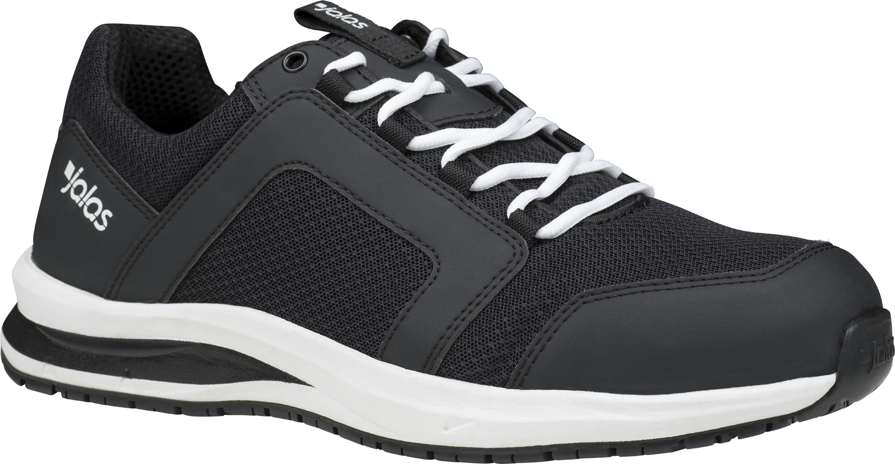 Jalas TEMPUS 5618 Unisex Black, White Steel Toe Capped Safety Shoes, UK 9, EU 43