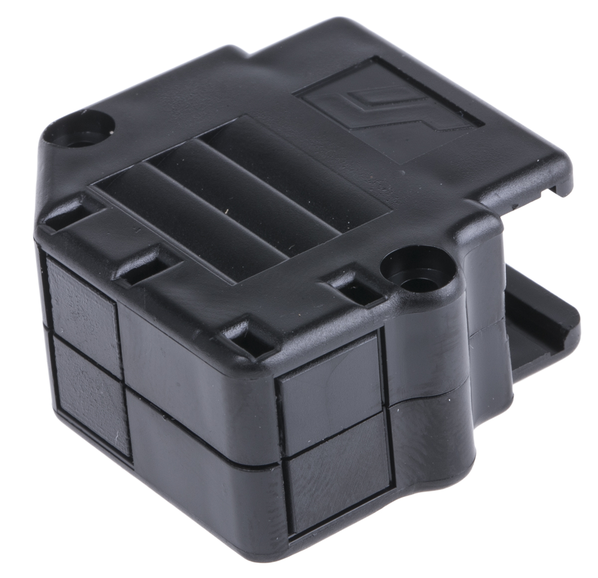 Amphenol Communications Solutions 863093C Series Thermoplastic Angled, Straight D Sub Backshell, 15 Way, Strain Relief