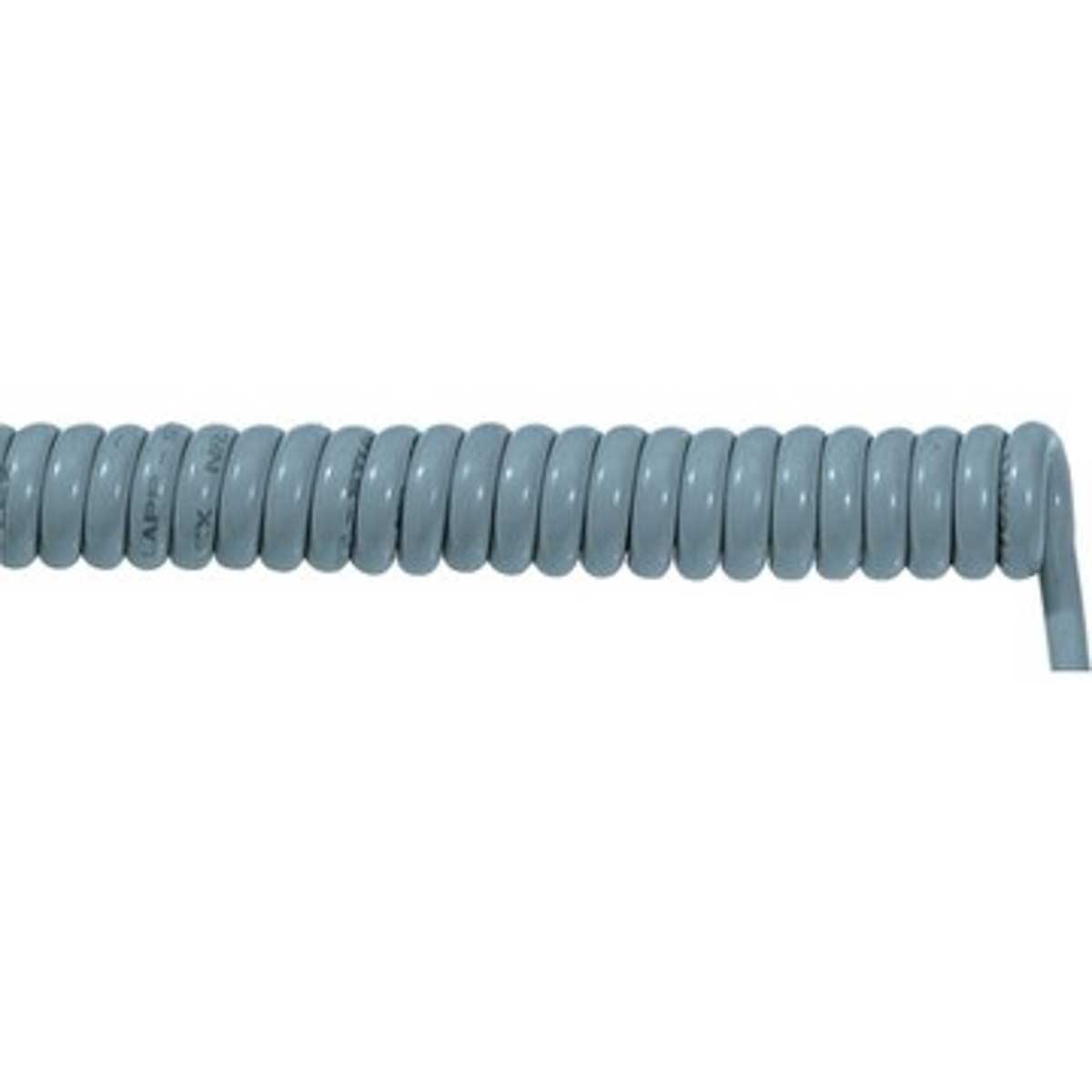 Lapp ÖLFLEX Coiled 1.5 mm² 5 Core Power Cable, Grey Polyurethane PUR, 1m