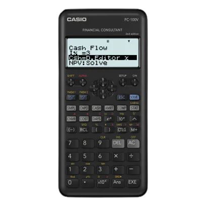 Casio FC-100V Mains Powered Financial Calculator