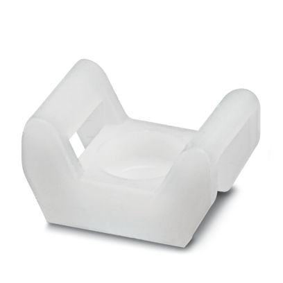 Phoenix Contact White Cable Tie Mount 22.5 mm x 14.6mm, 9mm Max. Cable Tie Width