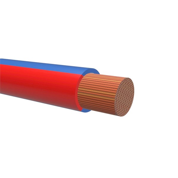 NEMIQ 50995 Series Blue/Red 2.5 mm² Hook Up Wire, 1, 100m, PVC Insulation, 50995-11-100