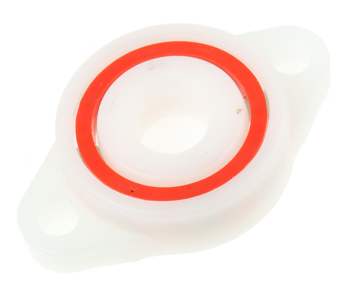 2 Hole Flange Bearing Unit, SFT10/4N/D, 10mm ID