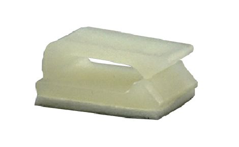 RS PRO Natural Nylon Cable clip, 2.8mm Max. Bundle
