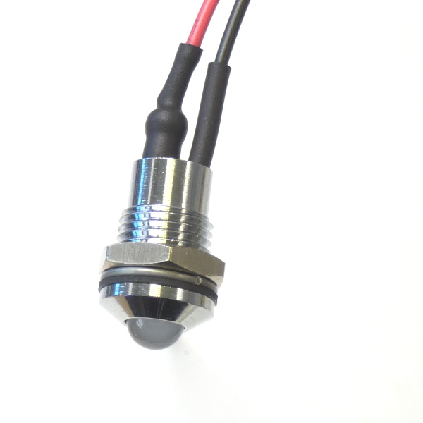 CML Innovative Technologies 1904XX0XWE Series Green, Red Panel Mount Indicator, 12V dc, 8mm Mounting Hole Size, Lead