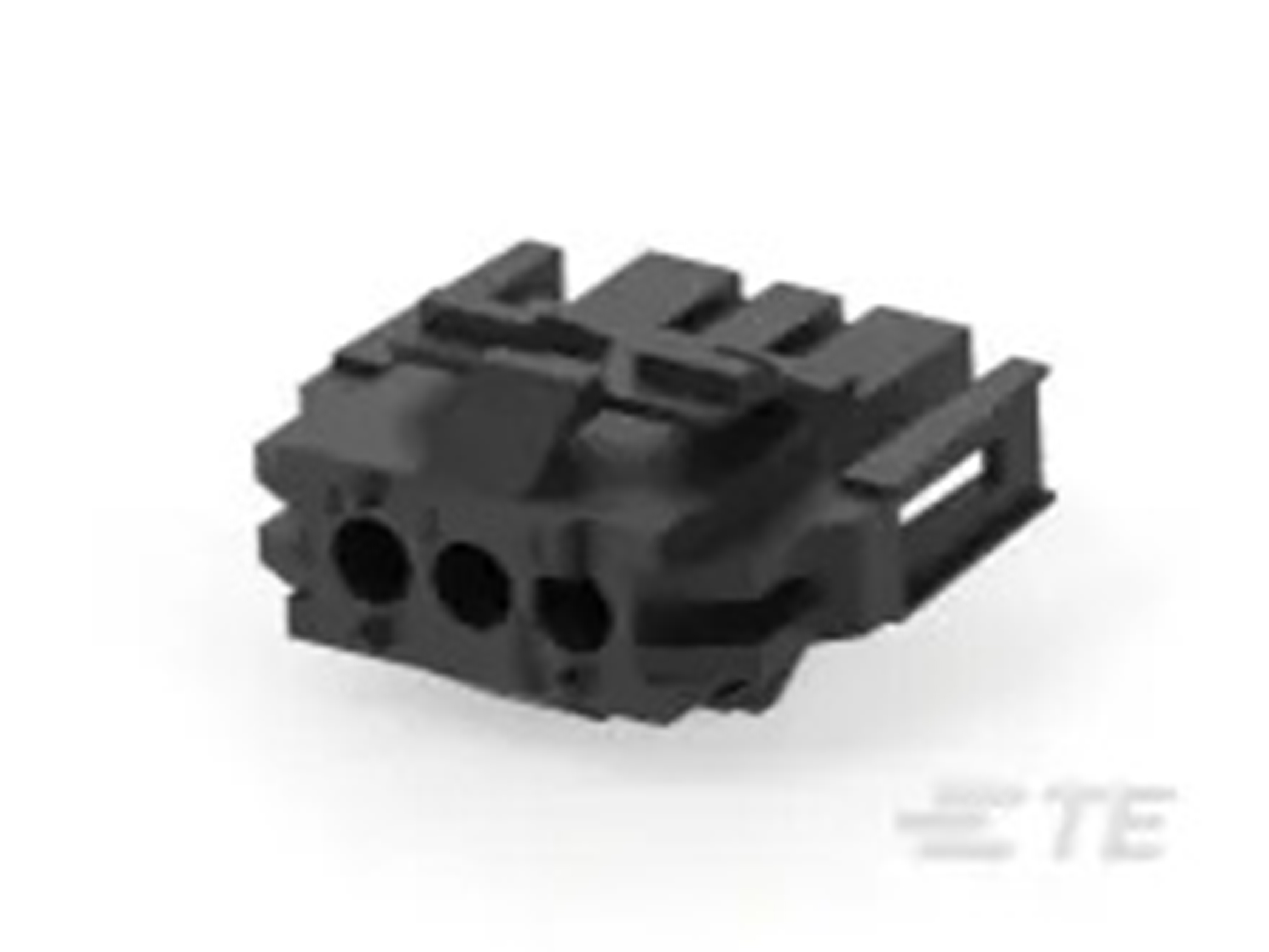 TE Connectivity, Miniature Rectangular II Male Connector Housing, 4.19mm Pitch, 3 Way, 1 Row