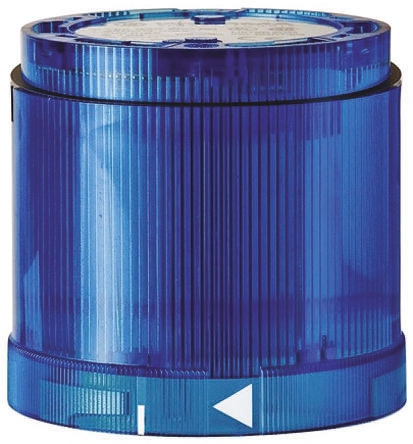 Werma 843 Series Blue Steady Effect Beacon Unit, 230 V ac, LED Bulb, AC, IP54