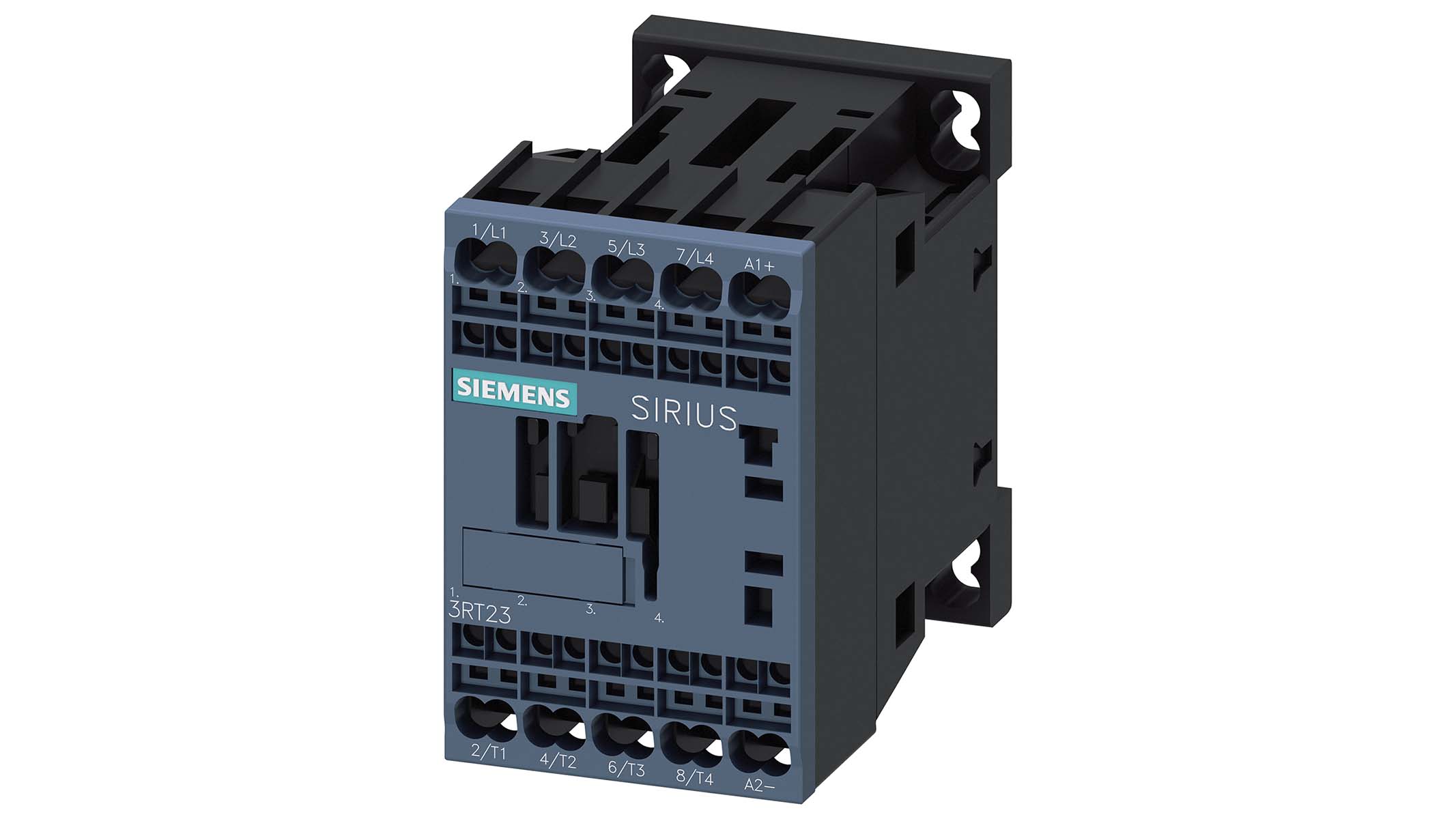 Siemens SIRIUS 3RT.3 Size S00, 3RT23 Contactor, 24 V dc Coil, 4-Pole, 18 A, 4 kW, 4NO