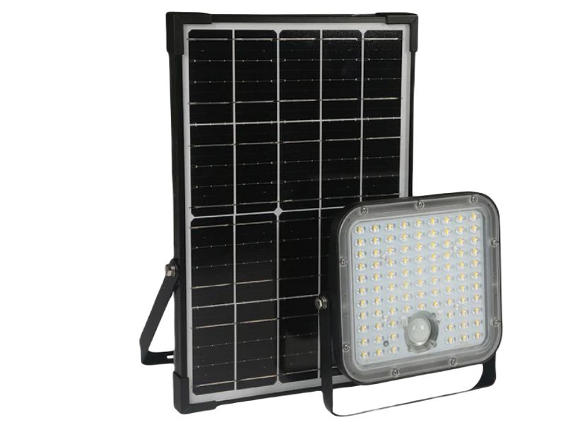 Nightsearcher NEXSUN, Solar Powered, Security Floodlight, 1 LED, 12.5 W, 4800, IP65 PIR, 6.4 V