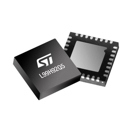 STMicroelectronics L99H92Q5-TR, DC Motor Motor Driver IC 32-Pin, QFN-32