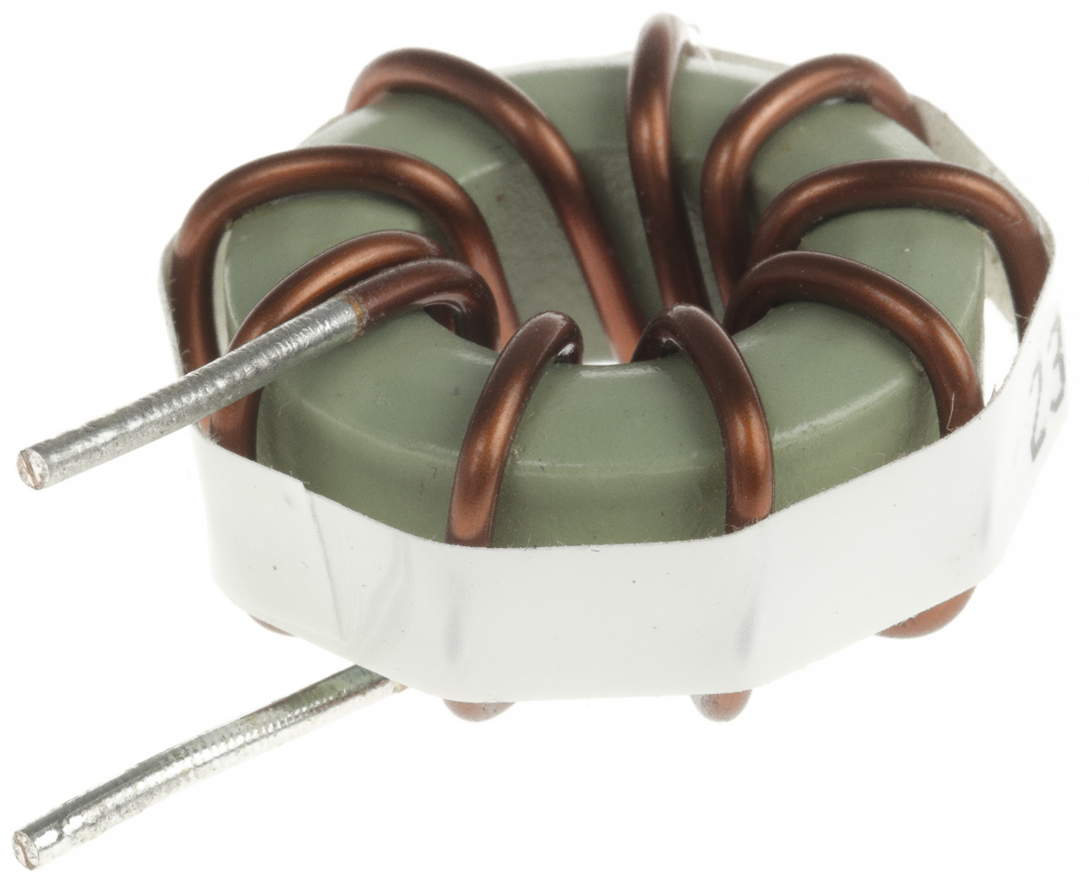 Bourns 10 μH ±15% Toroidal Inductor, 20A Idc, 5mΩ Rdc, 2300