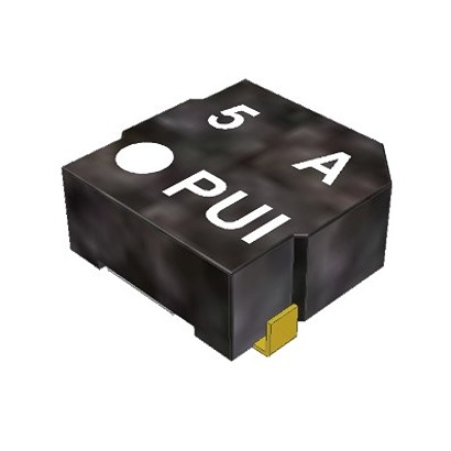 PUI Audio 78dB(A) SMD External Magnetic Transducer, 5 x 5 x 2mm, 2V Min, 4V Max
